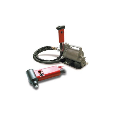 Far AirHydraulic RightAngle BlndRiveter w/Push Button Control/Rmt Intensif RAC-2500P